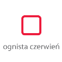 ognista czerwień